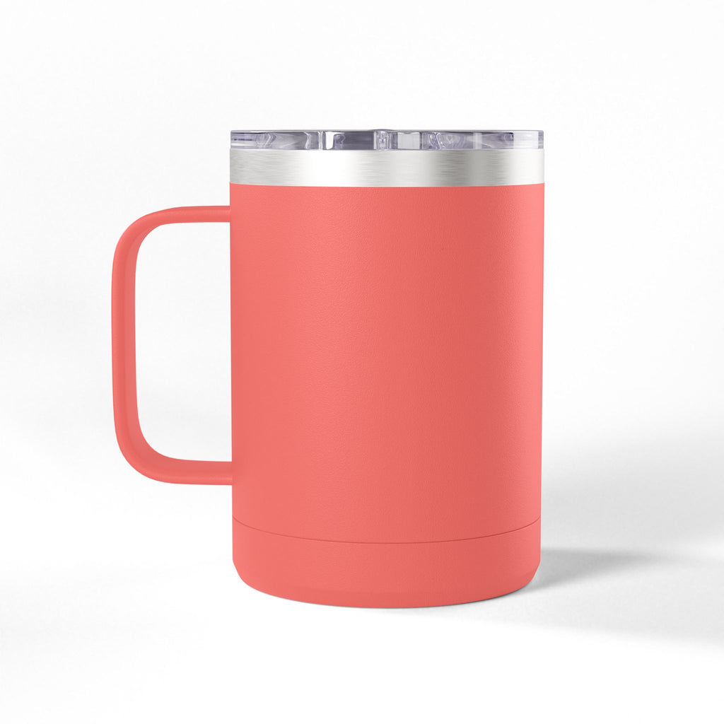 15oz Insulated Coffee Tumbler Mug — Vintage 'Good' Script Logo