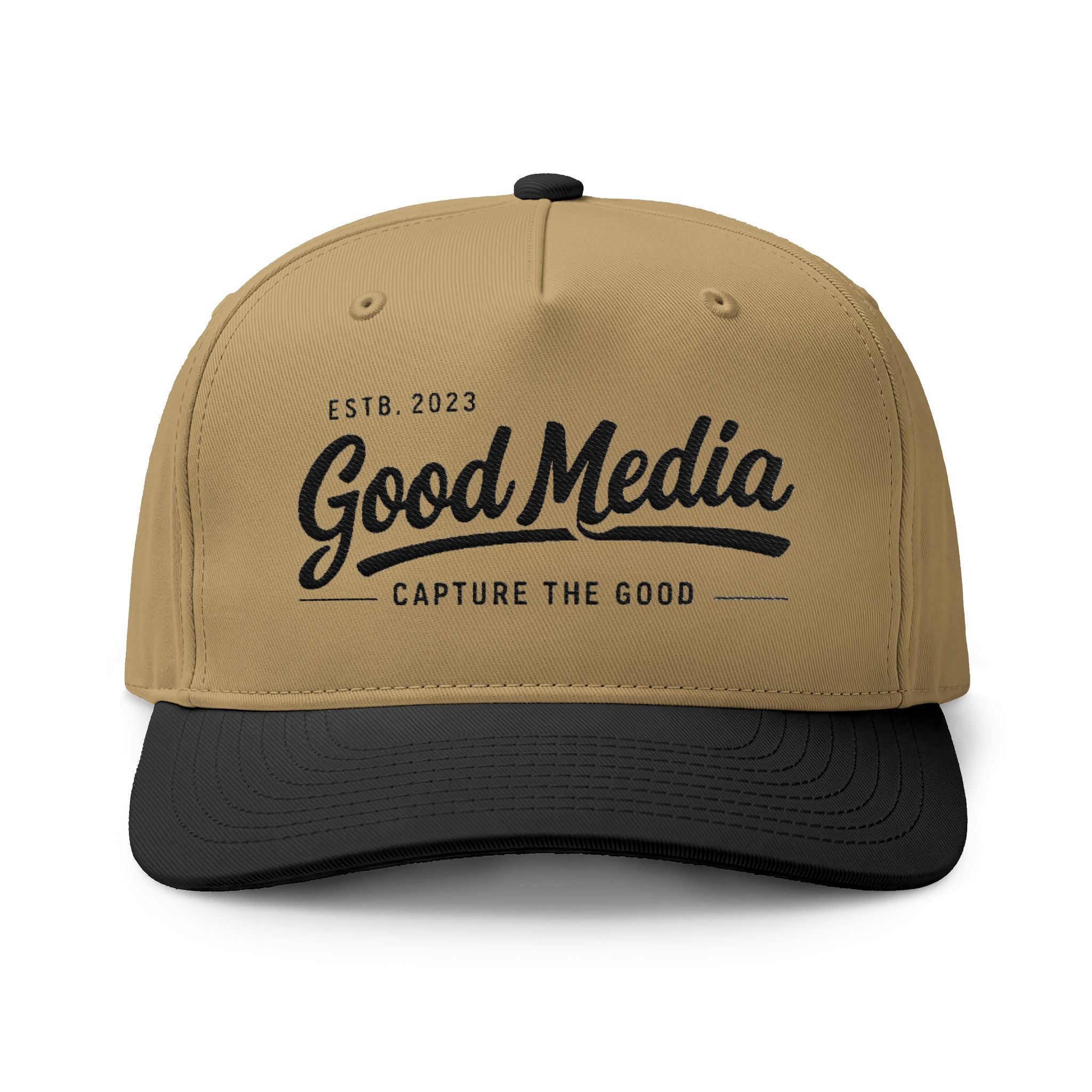 Good Media Two-Tone Cap — "Capture The Good" Embroidered Trucker Hat