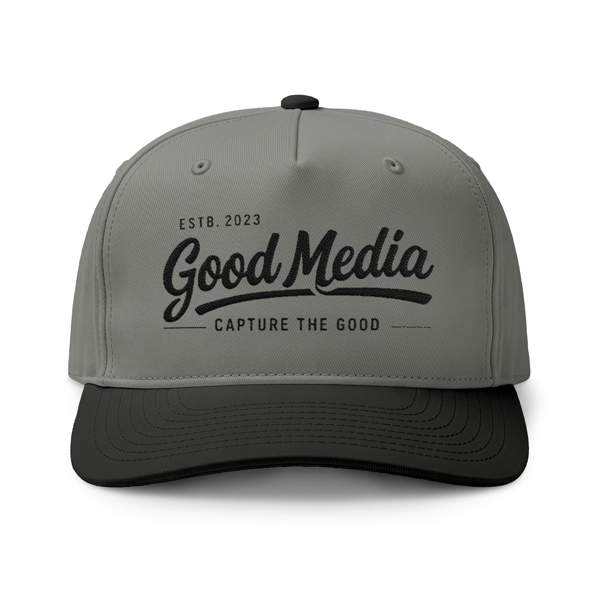 Good Media Two-Tone Cap — "Capture The Good" Embroidered Trucker Hat