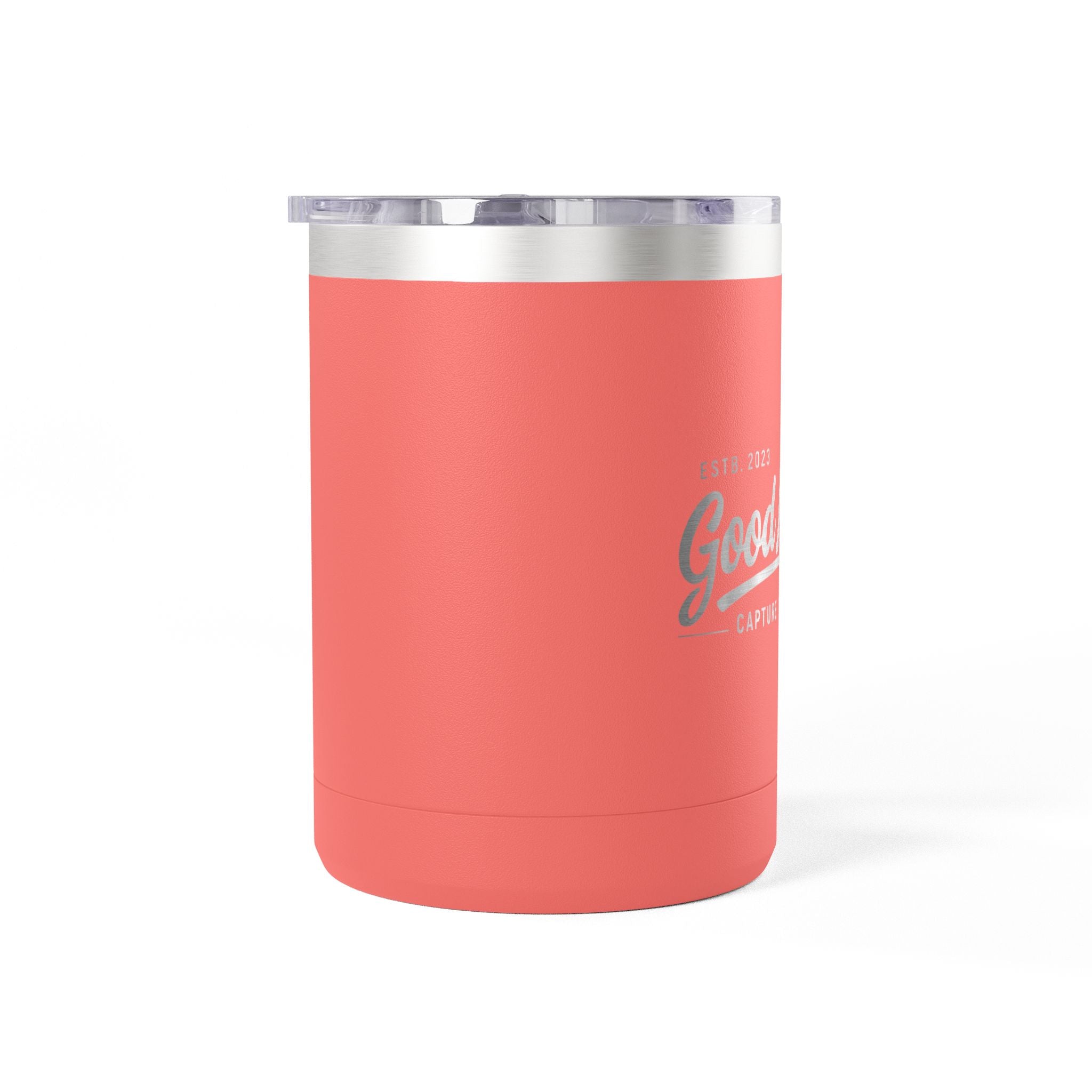 15oz Insulated Coffee Tumbler Mug — Vintage 'Good' Script Logo