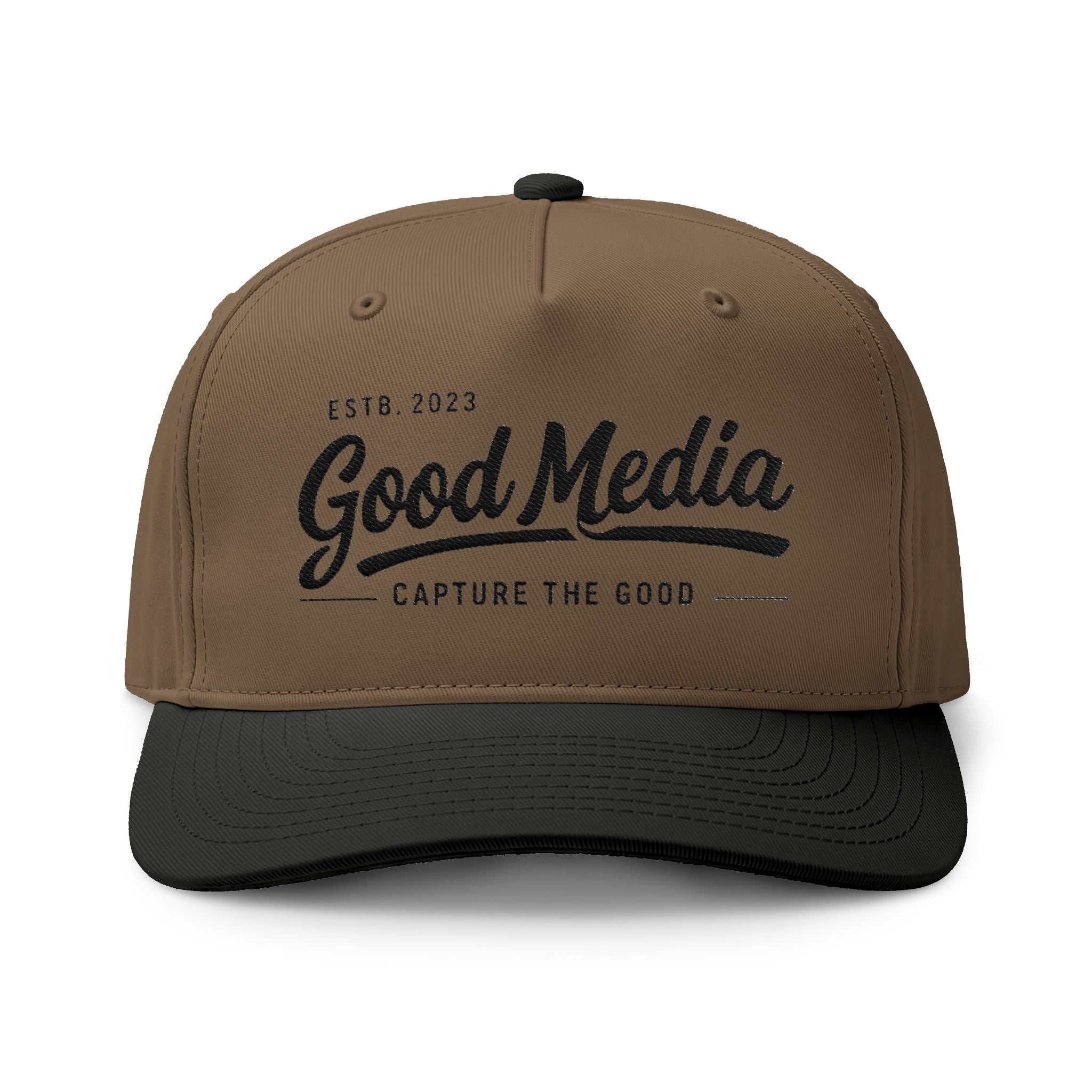 Good Media Two-Tone Cap — "Capture The Good" Embroidered Trucker Hat